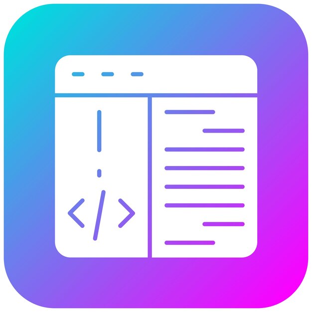 Programming vector icon Can be used for Data Analytics iconset