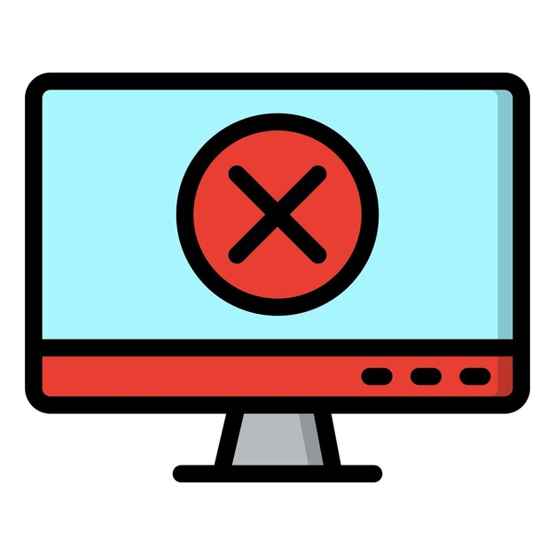 Prohibitation Vector Icon Design Illustration
