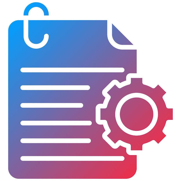 Project Briefing icon vector image Can be used for Design