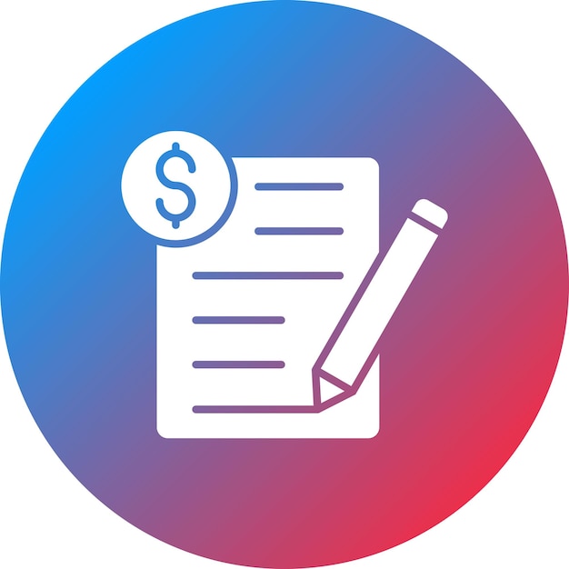Project Budget icon vector image Can be used for Computer Programming