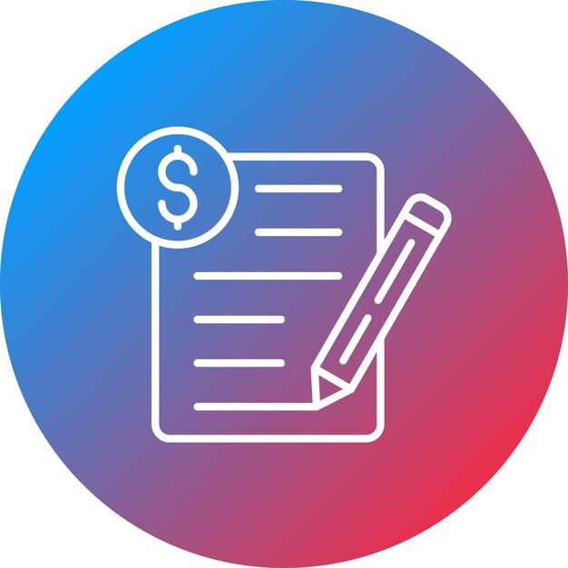 Project Budget icon vector image Can be used for Computer Programming