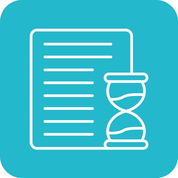 Project Deadline icon vector image Can be used for Computer Programming