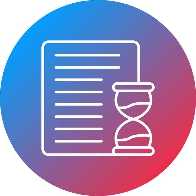 Project Deadline icon vector image Can be used for Computer Programming