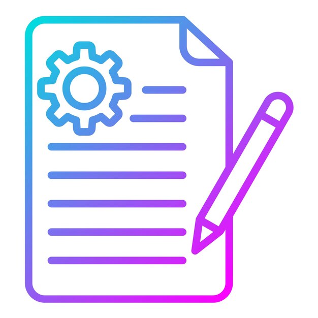 Project Plan Vector Illustration Style