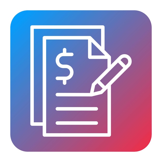 Proposal Writing icon vector image Can be used for Freelancer