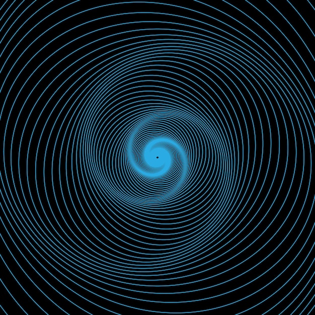 Psychedelic spiral with radial rays twirl vortex backgrounds Hypnotic spiral