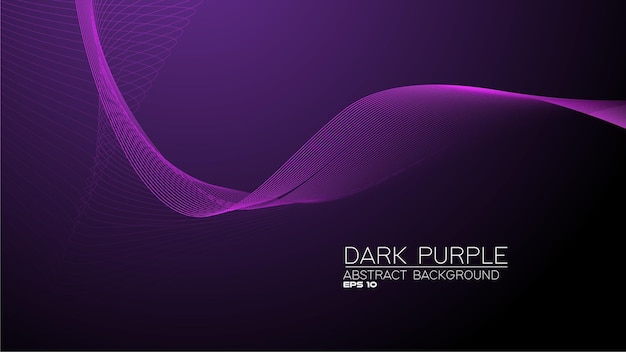 purple abstract background with curve line