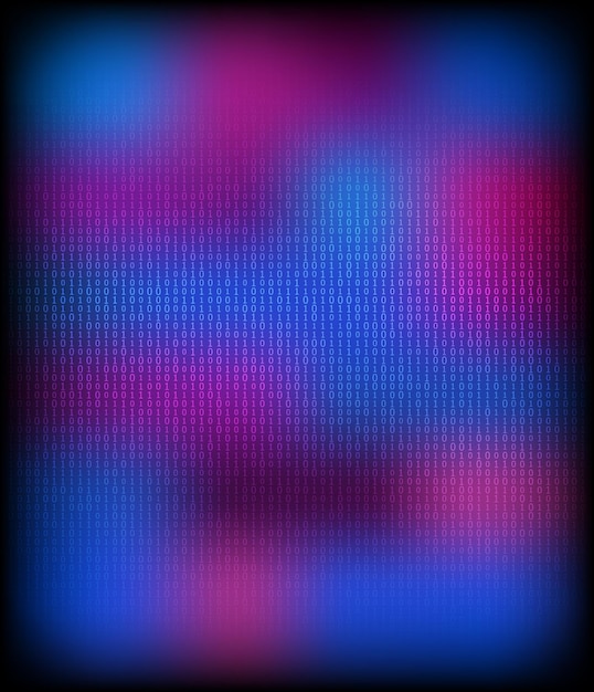 Purple background advertising brochure design elements Blurry light glowing graphic form police siren at night colors Vector illustration EPS 10 for booklet layout wellness leaflet newsletters