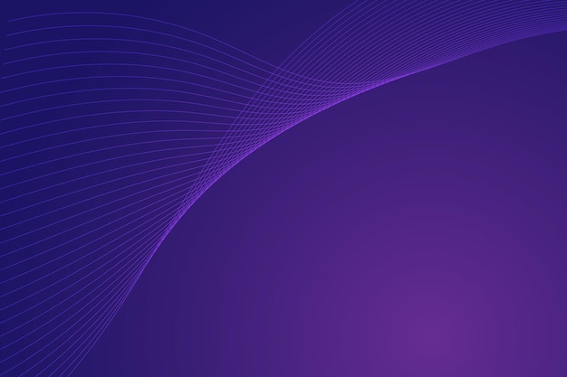 Purple background with lines and swirls.