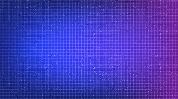 Purple Futuristic Technology Background