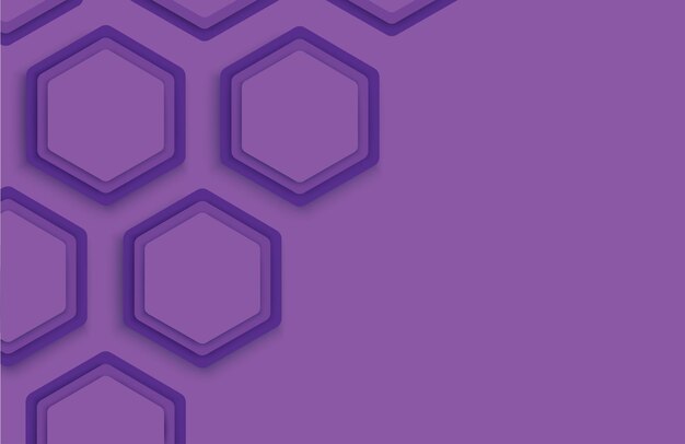 purple hexagon background template