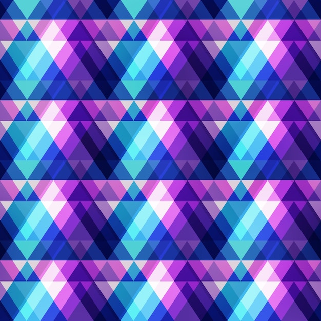 Purple triangle seamless pattern eps 10 vector file