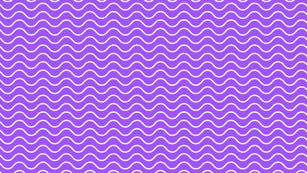 Purple wave line pattern vector image