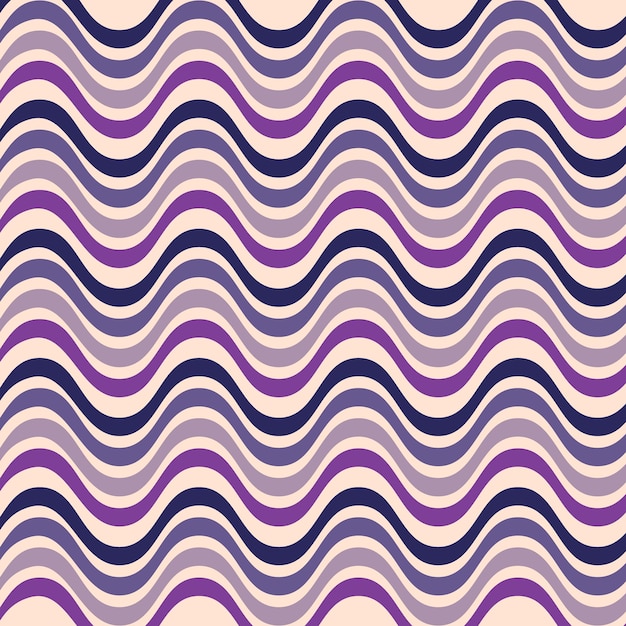 Purple Wavy Lines Texture for Design