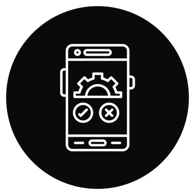 Qa Testing icon vector image Can be used for Mobile App Development