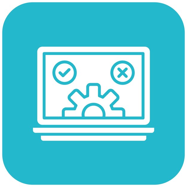 Qa Testing icon vector image Can be used for UX and UI