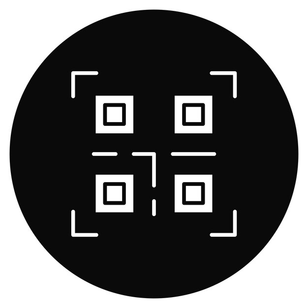 QR Code icon vector image Can be used for Street Market