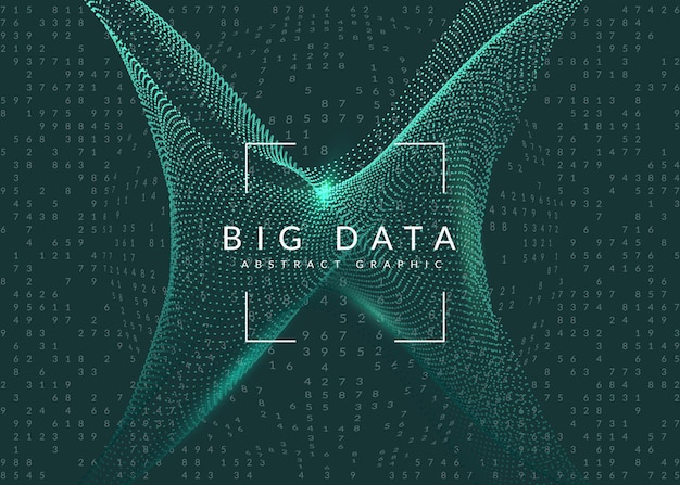 Quantum computing background. Technology for big data, visualization, artificial intelligence and deep learning. Design template for communication concept. Futuristic quantum computing backdrop.