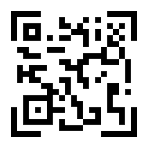 quar code line icon scan me information pattern product link to application chip recognition marking multicolored icon on white background