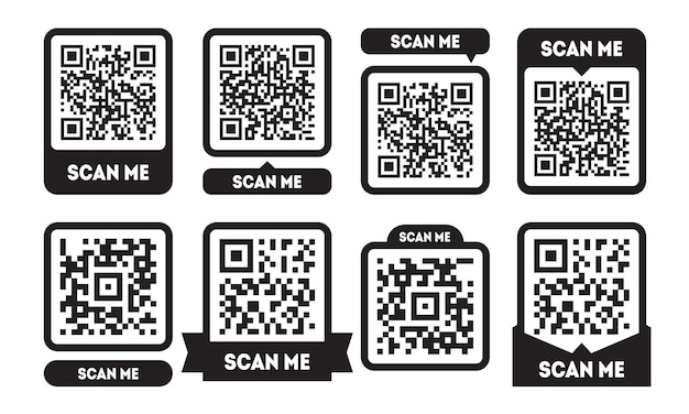 Quét bộ mẫu với mã QR