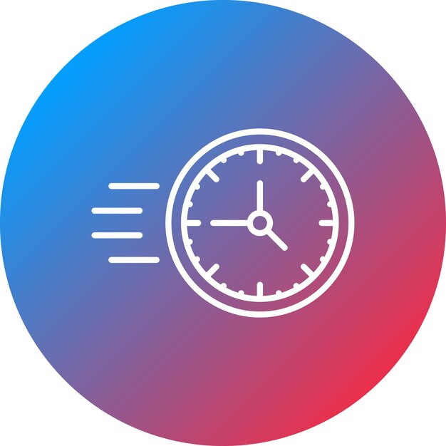 Quick Response icon vector image Can be used for Time and Date