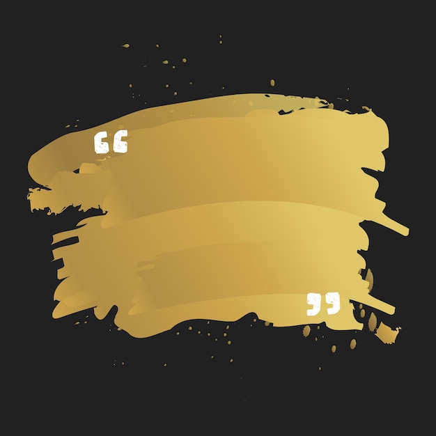 quote text bubble. commas, note, message and comment design element