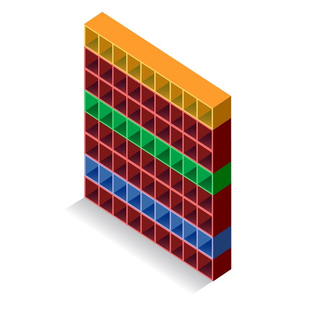 rack Illustration. game elements asset