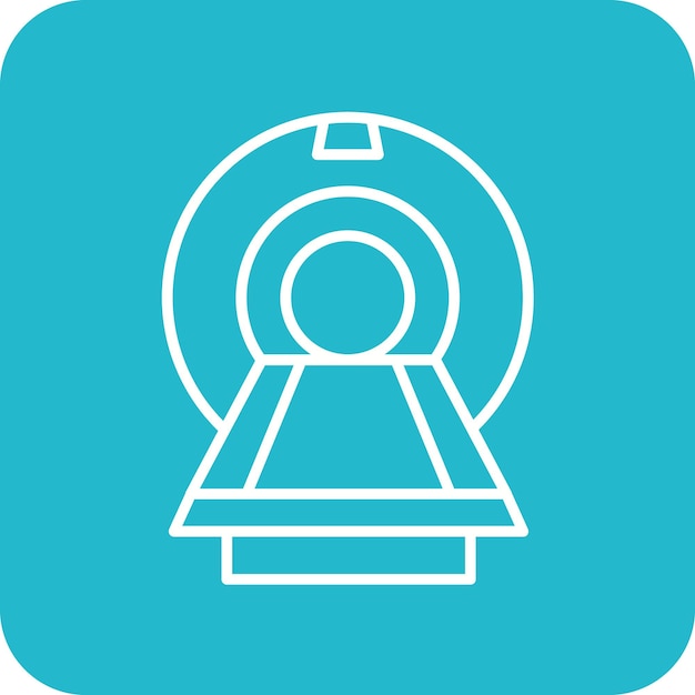 radiology icon vector image can be used for medicine i