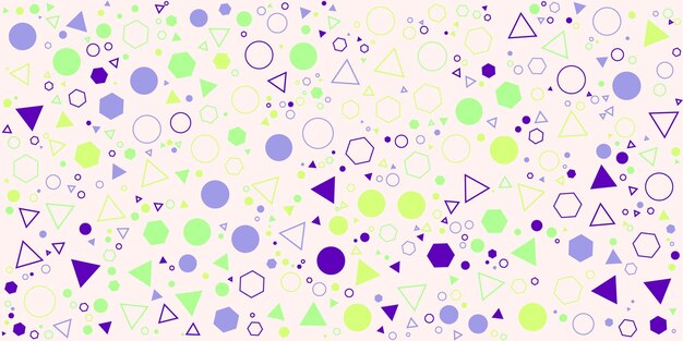 Random Colorful Geometric Pattern 71