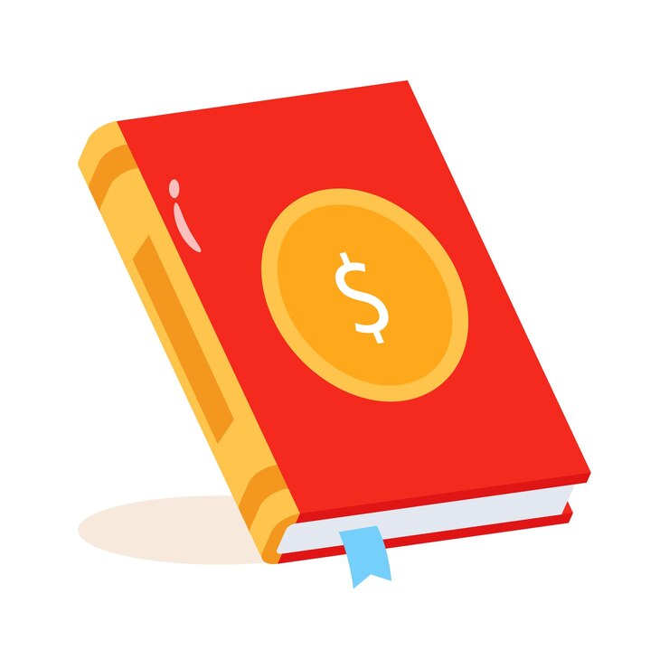 Vector ready to use icon of finance book designed in 3d style