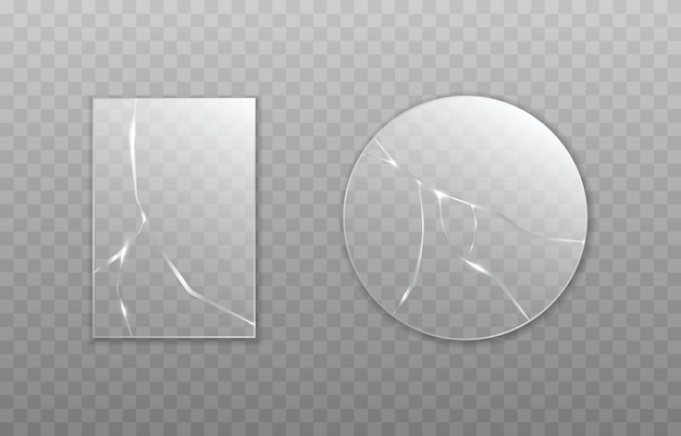 Realistic Broken Glass Textures