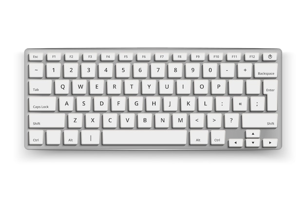 realistic desktop keyboard