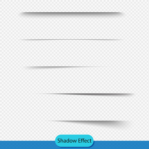 Realistic Shadow Effects for Design Elements
