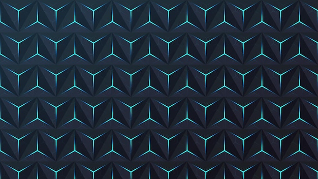 realistic triangle geometric pattern with light background