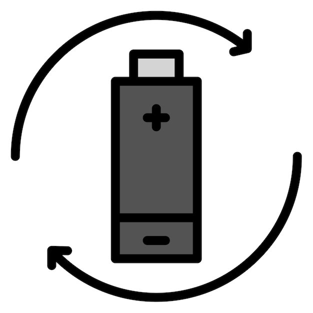 recharge battery icon vector image can be used for battery and power