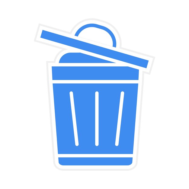 Recycling Bin icon vector image Can be used for Earth Day