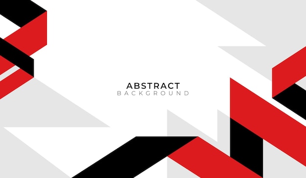Red and black abstract banner background premium vector