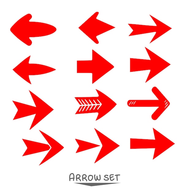 Red Arrow Set