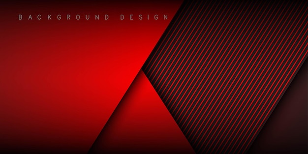 red background overlapping message board dimensions vector illustration for text and website design
