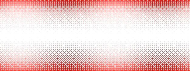 Red bitmap gradient texture Fade pixelated 8 bit gradation pattern Repeating dotted dither halfton