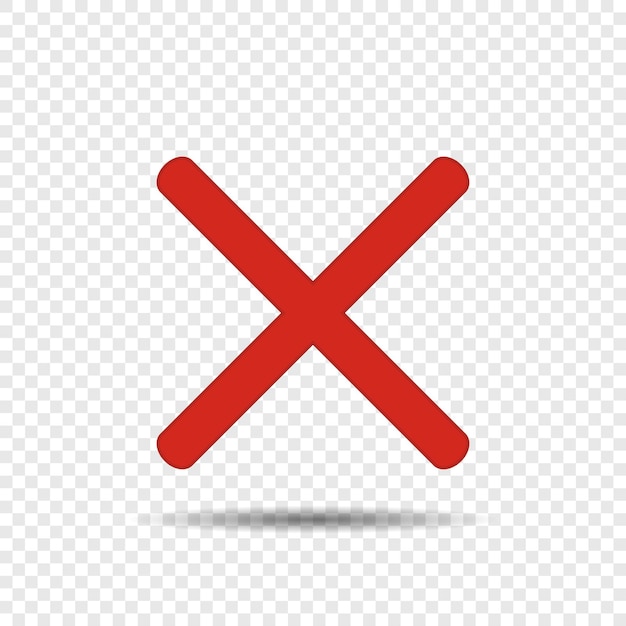 red cross icon vector isolated vector illustration