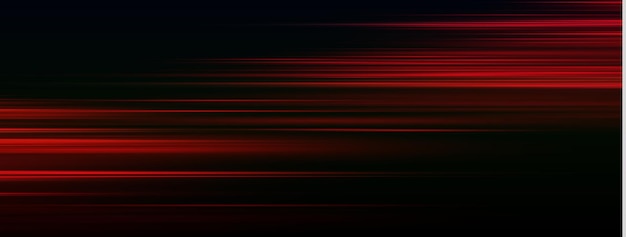 red laser beams isolated on black background abstract light effect green lens flash horizontal