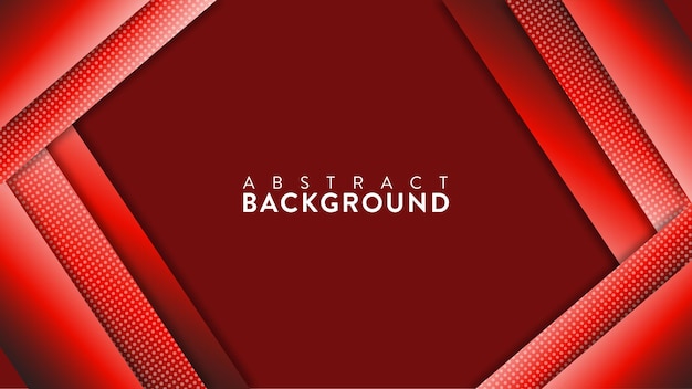 red light abstract background frame