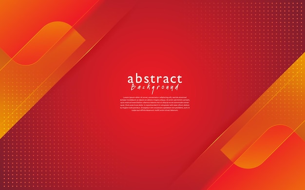 Red modern abstract background design