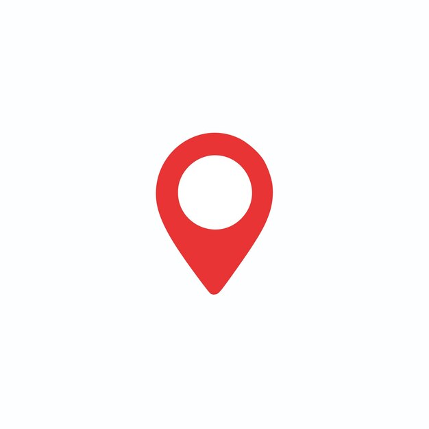 Red pin Location