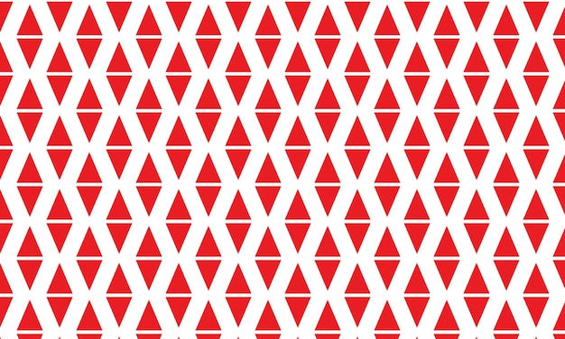 red triangle geometric pattern