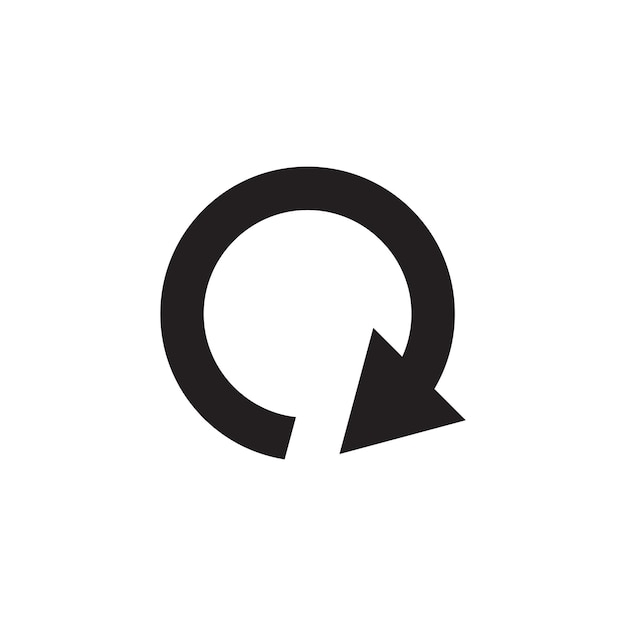 refresh icon vector illustration