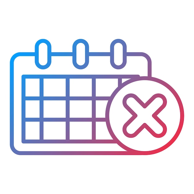 Remove Event icon vector image Can be used for Time and Date