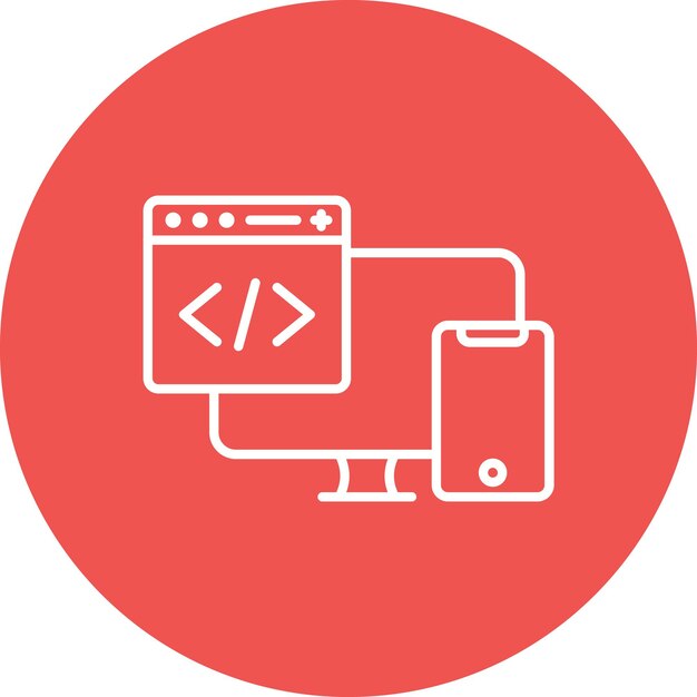 Responsive Design icon vector image Can be used for Computer Programming