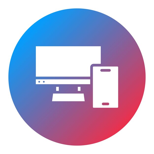 Responsive Design icon vector image Can be used for New Media